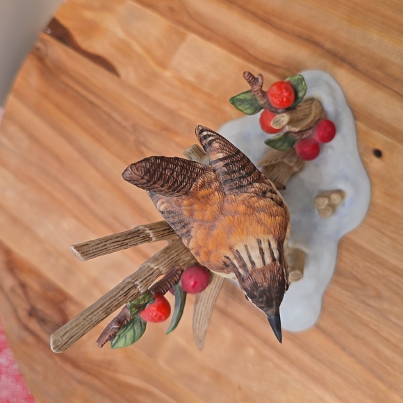 1990's Lenox Fine Porcelain Garden Bird Collection Marsh Wren - Picture 2 of 15